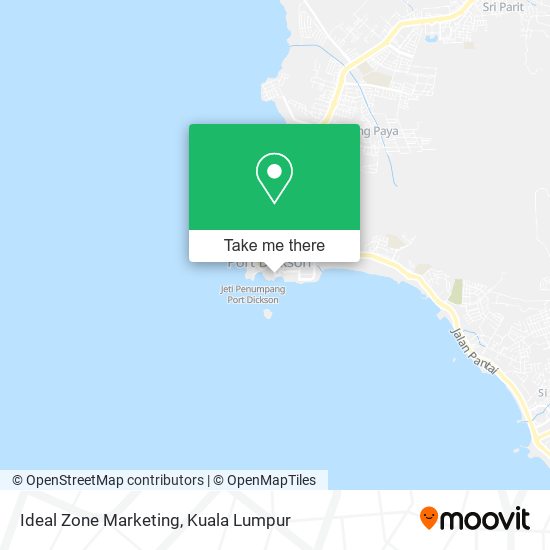 Ideal Zone Marketing map