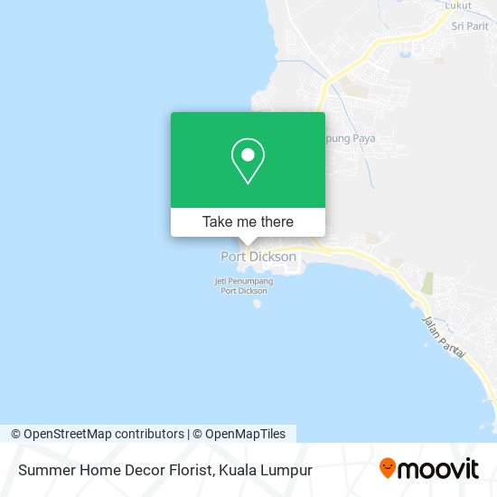 Summer Home Decor Florist map