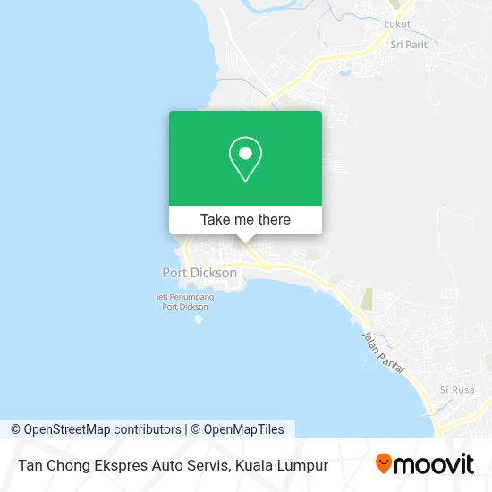 Tan Chong Ekspres Auto Servis map