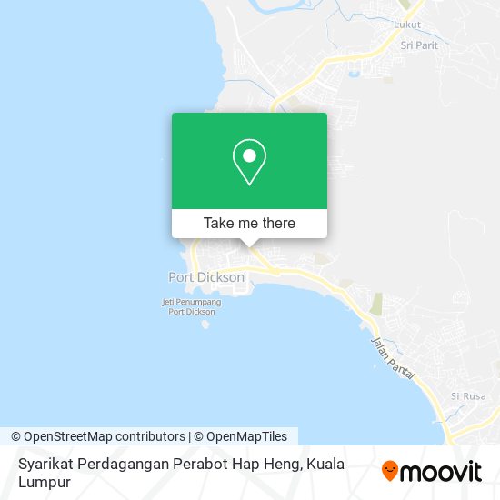 Syarikat Perdagangan Perabot Hap Heng map