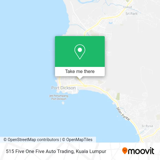 515 Five One Five Auto Trading map