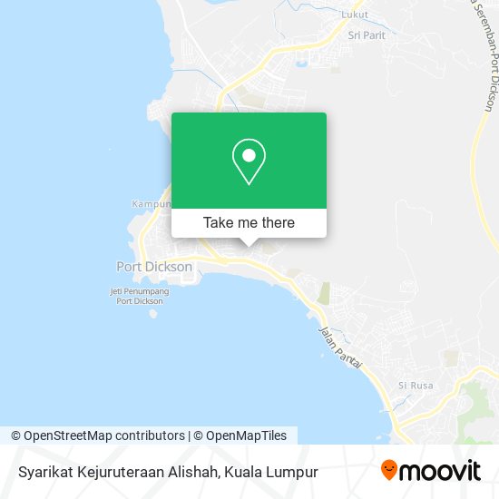 Peta Syarikat Kejuruteraan Alishah