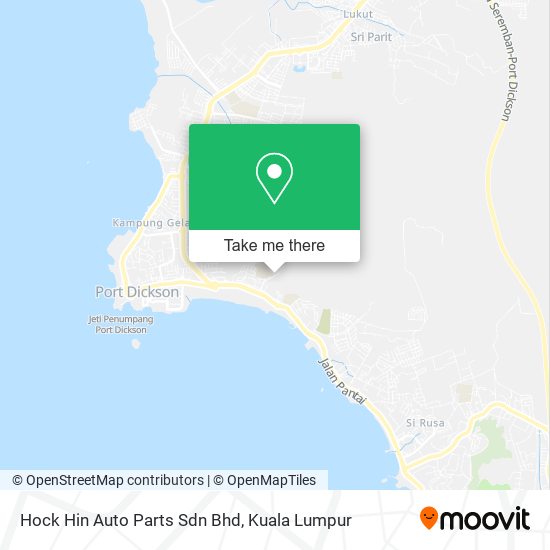Hock Hin Auto Parts Sdn Bhd map