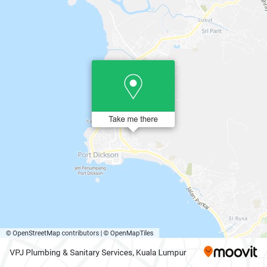 VPJ Plumbing & Sanitary Services map