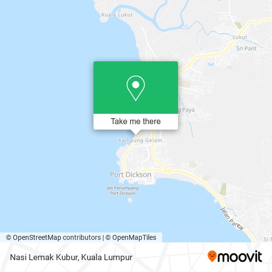 Peta Nasi Lemak Kubur
