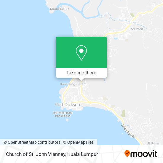 Church of St. John Vianney map