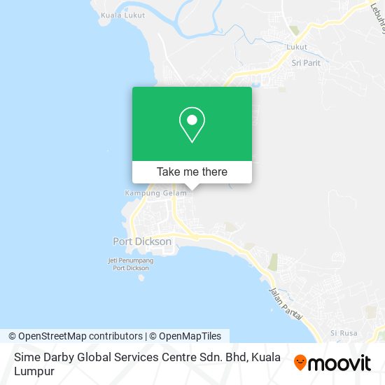 Sime Darby Global Services Centre Sdn. Bhd map