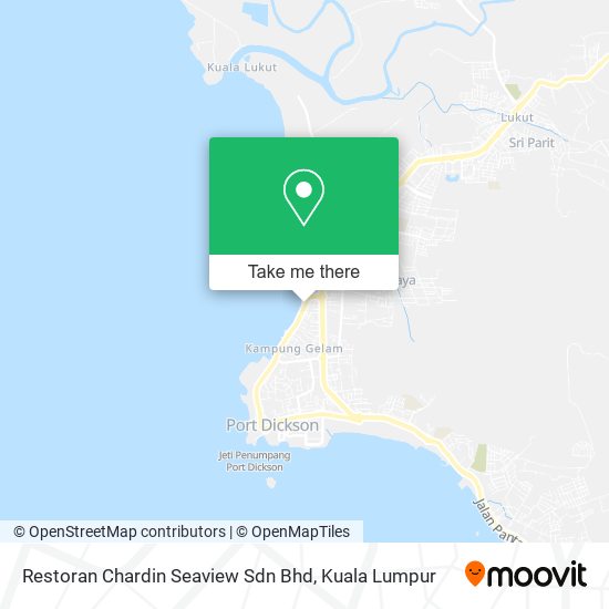 Restoran Chardin Seaview Sdn Bhd map