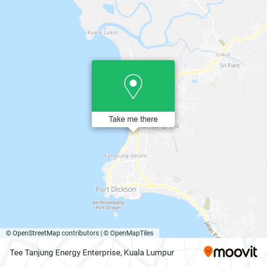 Tee Tanjung Energy Enterprise map