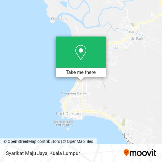 Syarikat Maju Jaya map