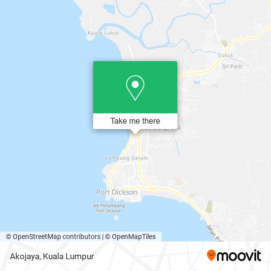 Akojaya map