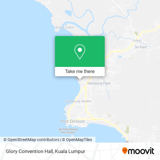 Glory Convention Hall map