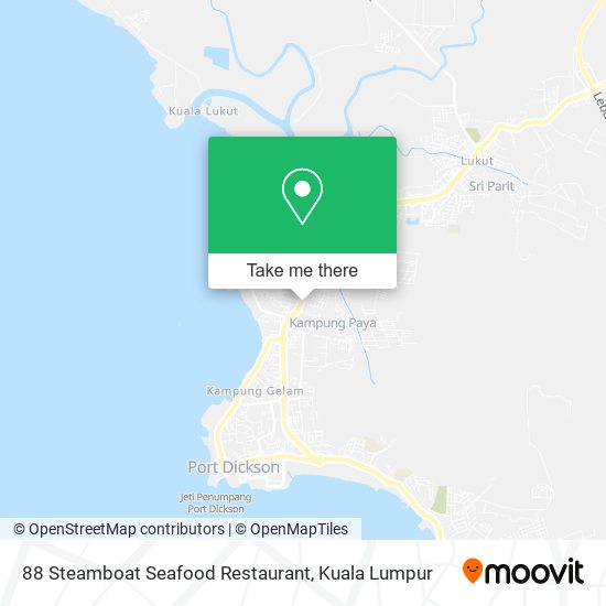 88 Steamboat Seafood Restaurant map