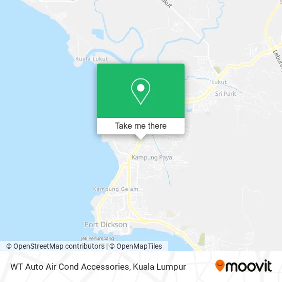 WT Auto Air Cond Accessories map
