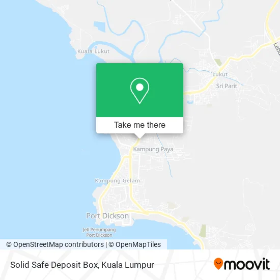 Solid Safe Deposit Box map