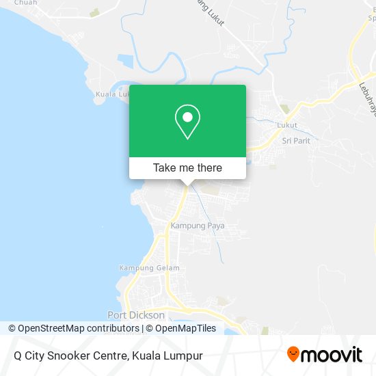 Q City Snooker Centre map