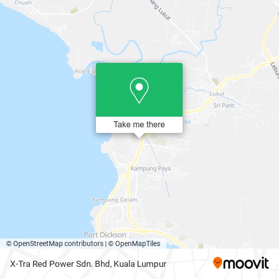 X-Tra Red Power Sdn. Bhd map