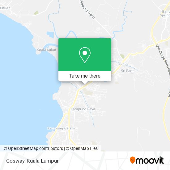 Cosway map