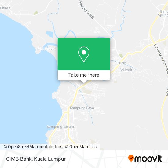 CIMB Bank map