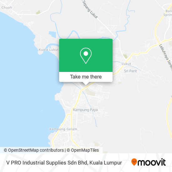 Peta V PRO Industrial Supplies Sdn Bhd