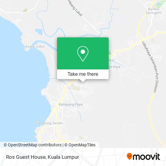 Ros Guest House map