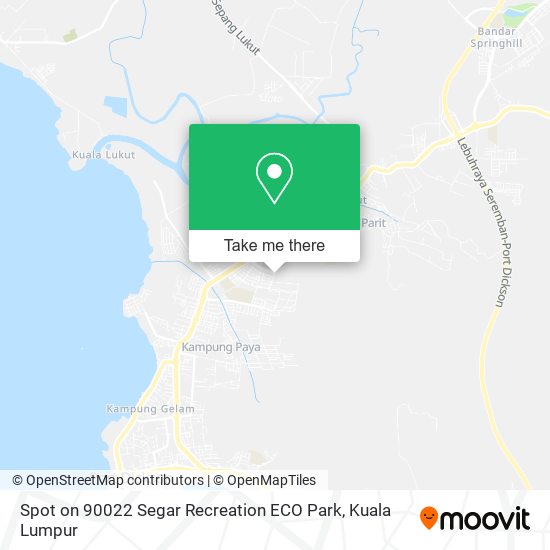 Spot on 90022 Segar Recreation ECO Park map