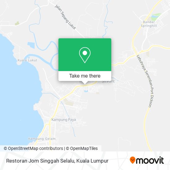 Peta Restoran Jom Singgah Selalu