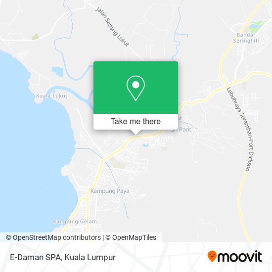 E-Daman SPA map