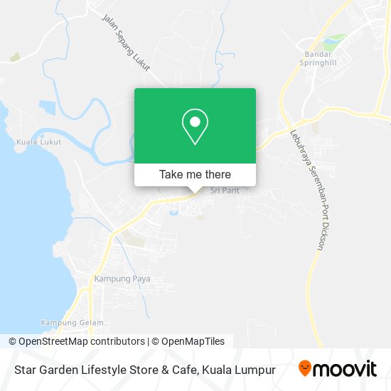 Peta Star Garden Lifestyle Store & Cafe