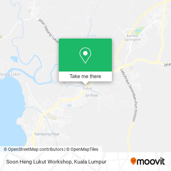 Peta Soon Heng Lukut Workshop