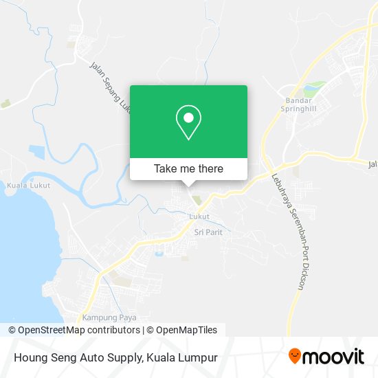 Peta Houng Seng Auto Supply