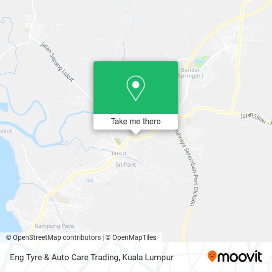 Eng Tyre & Auto Care Trading map