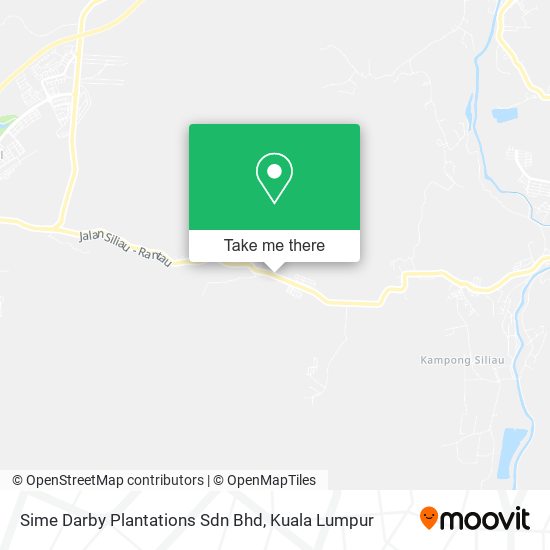 Sime Darby Plantations Sdn Bhd map