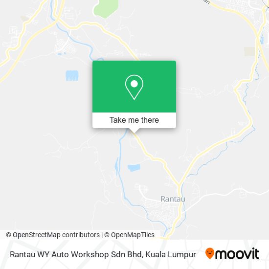 Peta Rantau WY Auto Workshop Sdn Bhd