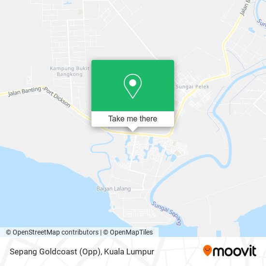 Sepang Goldcoast (Opp) map