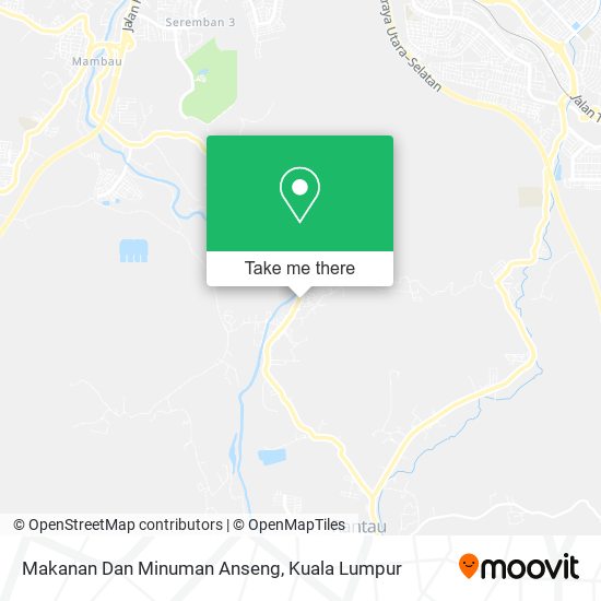 Peta Makanan Dan Minuman Anseng