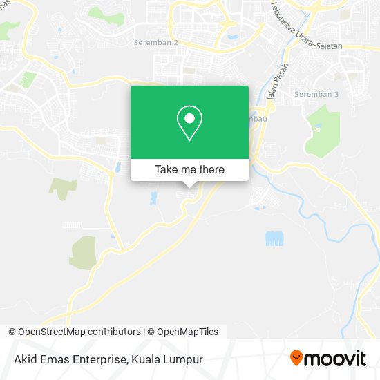 Akid Emas Enterprise map