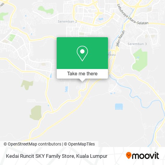 Kedai Runcit SKY Family Store map