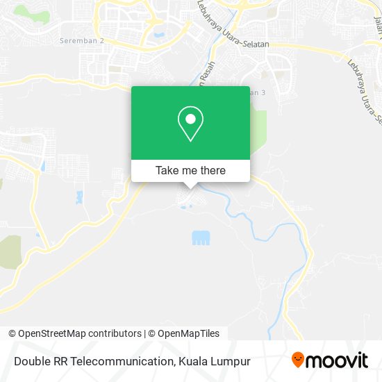 Double RR Telecommunication map