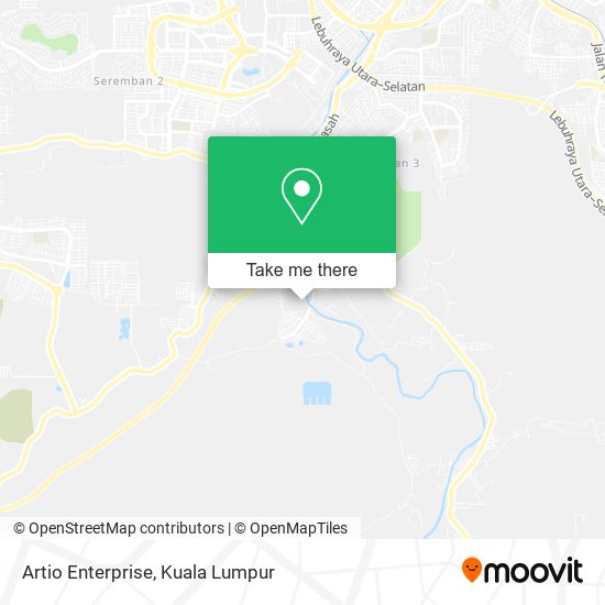 Artio Enterprise map