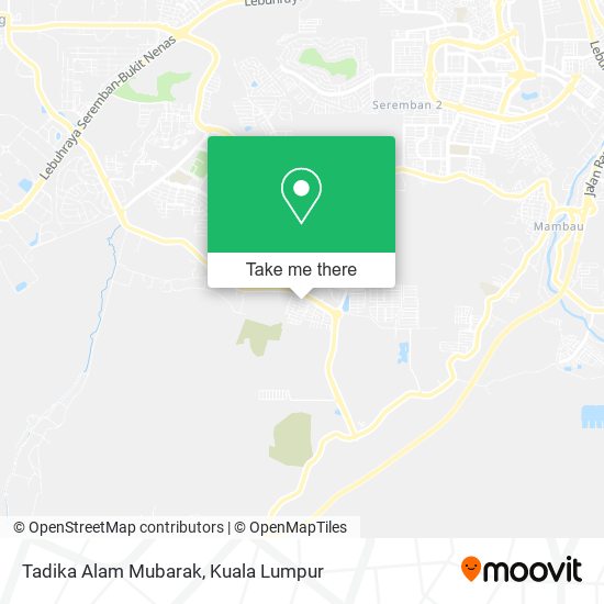 Peta Tadika Alam Mubarak