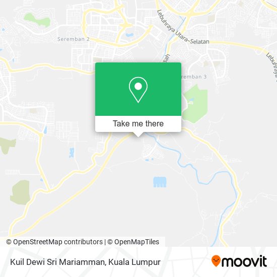 Kuil Dewi Sri Mariamman map
