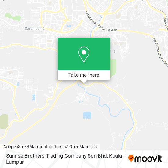 Sunrise Brothers Trading Company Sdn Bhd map