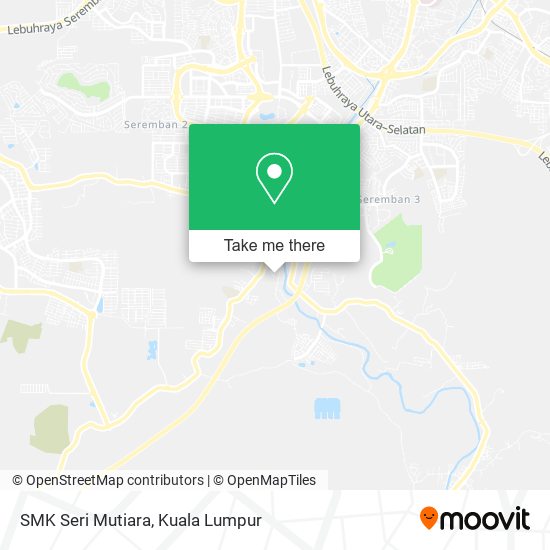 Peta SMK Seri Mutiara