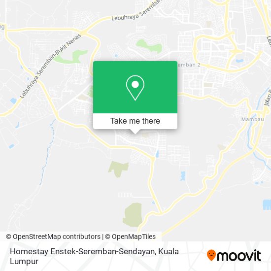 Homestay Enstek-Seremban-Sendayan map