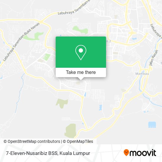 Peta 7-Eleven-Nusaribiz BSS