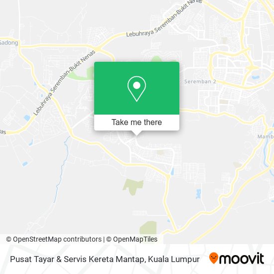 Pusat Tayar & Servis Kereta Mantap map