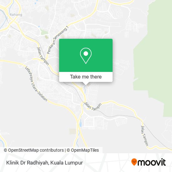 Klinik Dr Radhiyah map