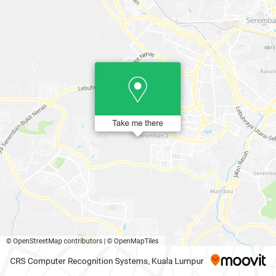 CRS Computer Recognition Systems map