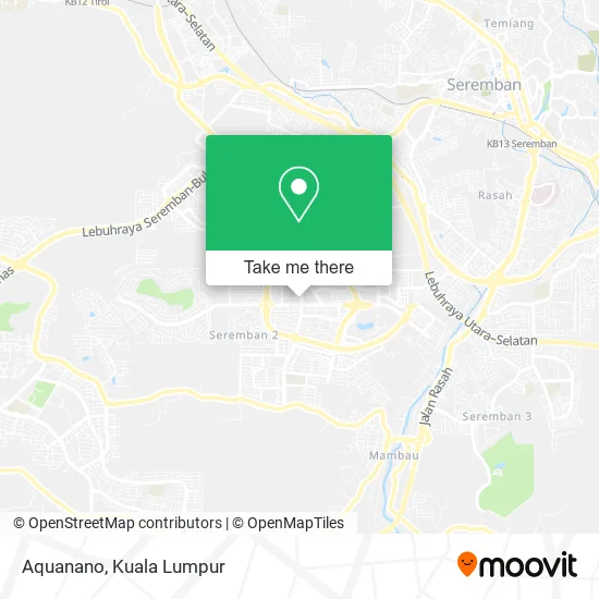 Aquanano map